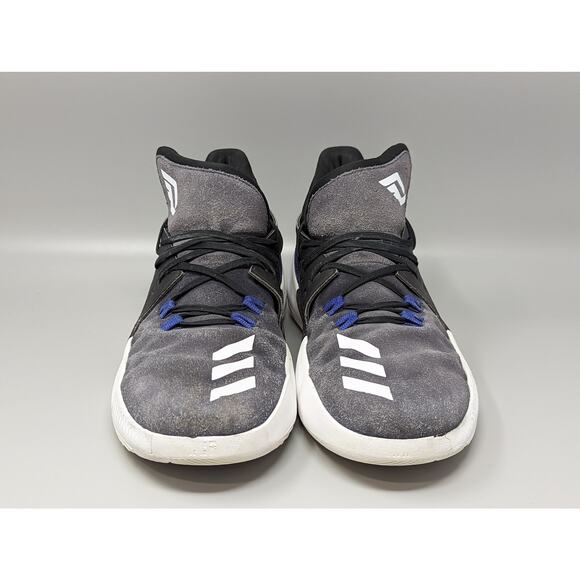 Adidas Men\'s Bounce Damian Lillard 3 Black Blue Basketball Shoes Size 11.5 main image 5